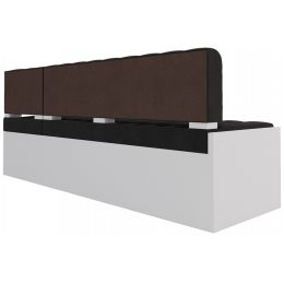 Кухонный диван Гамбург Велюр Black