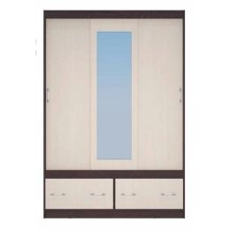 Шкаф-купе Комфорт С трехдверный  зеркало