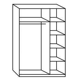 Шкаф-купе Фортуна (Топлайн) 10 МДФ