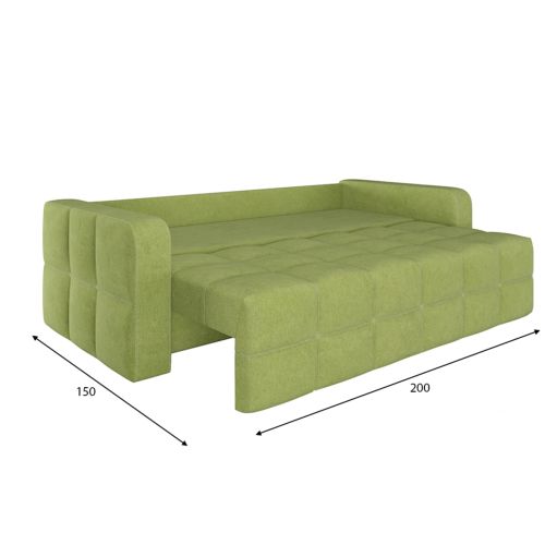Диван Денди (Клэр) Plush Green