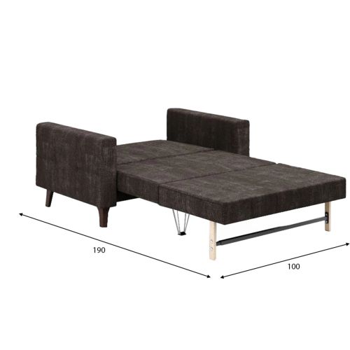 Диван Этро Люкс Plush Brown