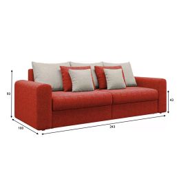 Диван Мэдисон Микс Red