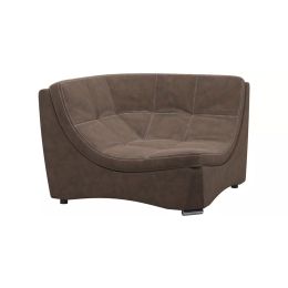 Диван модульный угловой Монреаль-3 Замша Brown