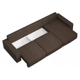 Диван модульный угловой King (Сиэтл) Brown