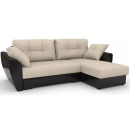 Диван угловой Амстердам-Eco Астра Black