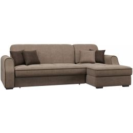 Диван угловой Тулуза Plush Coffee