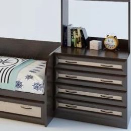 Детская комната Белоснежка-5 ВМ с матрасом