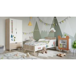 Шкаф двухдверный Маша и Медведь Folk