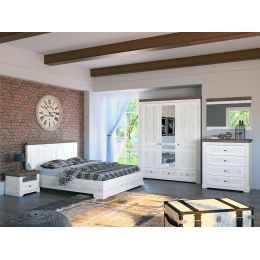 Шкаф-витрина Ривьера 44/122 комбинированный