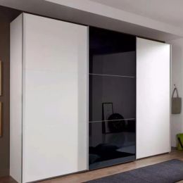 Шкаф-купе Элит 55 Модерн амадеус HAFELE стекло лакобель