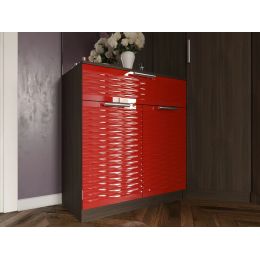 Прихожая Глянец угловая 3D МДФ 2