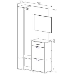 Прихожая Лайт