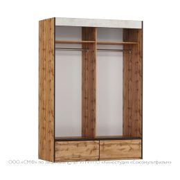 Шкаф-купе двухдверный Лофт Простоквашино с ящиками