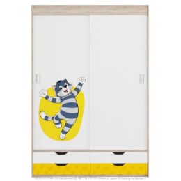 Шкаф-купе Скандинавик Простоквашино 4 ящика sun