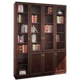 Шкаф книжный Галла-4.3 рамка МДФ