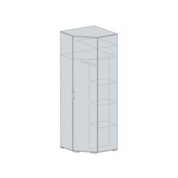 Угловой шкаф Рошель