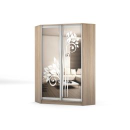 Шкаф угловой 2х створчатый Уют Версаль 77