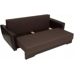 Диван Амстердам-Eco Мальта Brown
