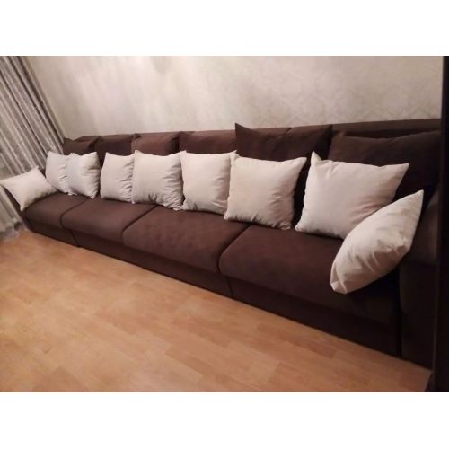 Диван Модена-3 Plush Brown-2