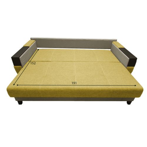 Диван прямой Бест-2 Yellow