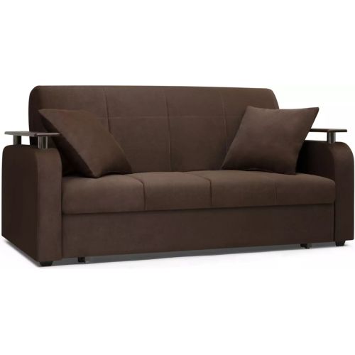 Диван прямой Денвер Plush Дарк Brown