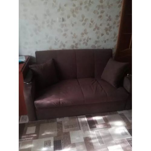 Диван прямой Денвер Plush Дарк Brown