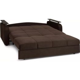 Диван прямой Денвер Plush Дарк Brown