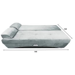 Диван прямой Валенсия Grey