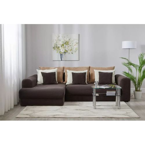 Диван угловой Мэдисон Люкс Plush Brown