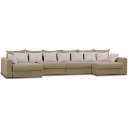 Диван угловой Модена-8 Plush Beige