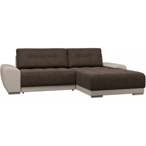 Диван угловой Пуэрто Plush Brown Beige