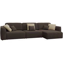 Диван угловой Сиэтл (King) Plush Brown