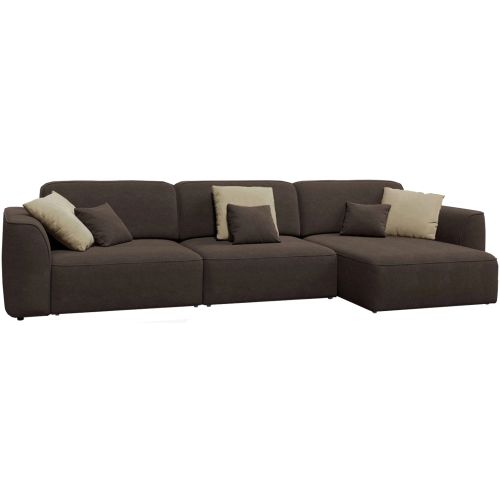 Диван угловой Сиэтл (King) Plush Brown