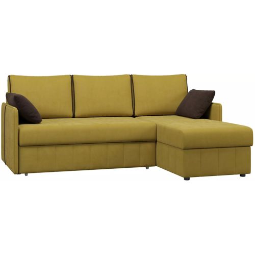 Диван угловой Слим Plush Yellow