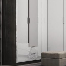 Шкаф угловой Глянец 3D 19 глянцевый МДФ