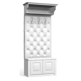 Прихожая Классика 8 глянец с зеркалами