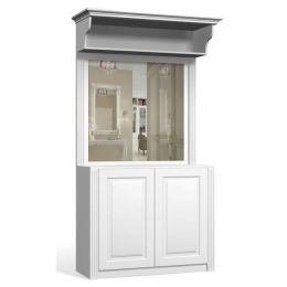 Прихожая Классика 8 глянец с зеркалами