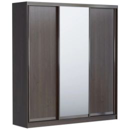 Шкаф-купе Корсика 240 трехдверный с зеркалом 1