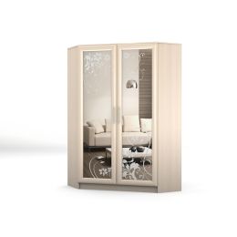 Шкаф угловой 2х створчатый Уют 64