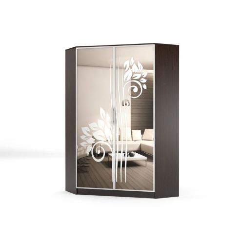 Шкаф угловой 2х створчатый Уют 71