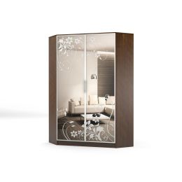 Шкаф угловой 2х створчатый Уют 74