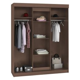 Шкаф-купе Феникс ясень шимо темный/ясень шимо светлый