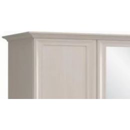 Шкаф № 290 четырехдверный для платья (белфорд мк 57) с зеркалом