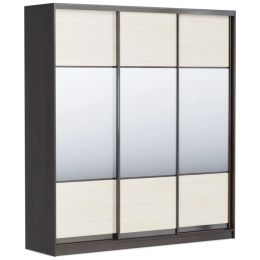 Шкаф-купе Корсика 240 трехдверный с зеркалом 4