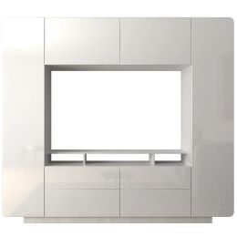 Стенка Купертино Денди (Квадрат Нео) 7 Глянцевый МДФ