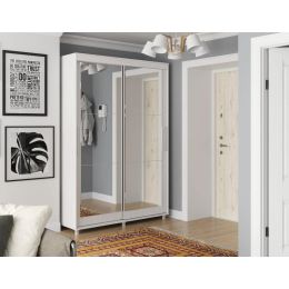 Шкаф-купе Комфорт 12 двухдверный с зеркалами