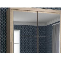 Шкаф-купе Комфорт 12 двухдверный с зеркалами