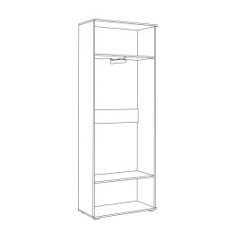 Шкаф для одежды Куба 13.136