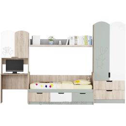 Детская комната Маша и Медведь Magic grey