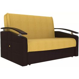Диван Арнольд Yellow Дарк Brown